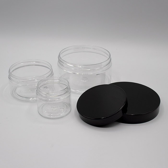 Clear PET Jars & Closures