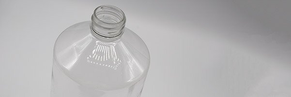 Clear PET Recyclable Plastic Bottles, Standard