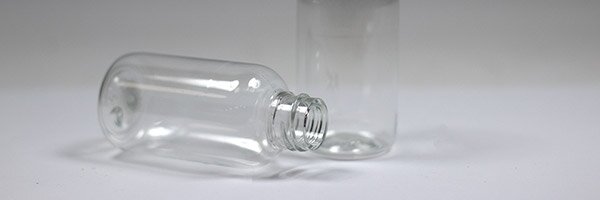 Clear PET Regular Boston Bottles & Closures