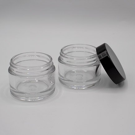 Clear Thick Wall PET Jars & Closures