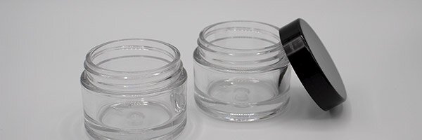 Clear Thick Wall PET Jars & Closures