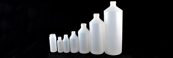 Translucent (Natural) HDPE & LDPE Plastic Bottles, Standard