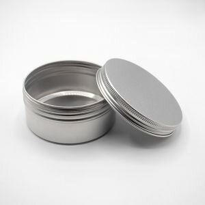 150ml Aluminium Screw-Top Tin with Wadded Lid