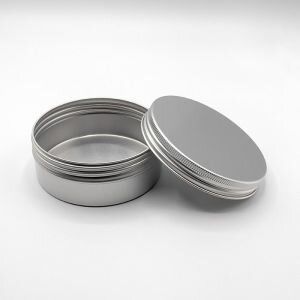 200ml Aluminium Screw-Top Tin with Wadded Lid