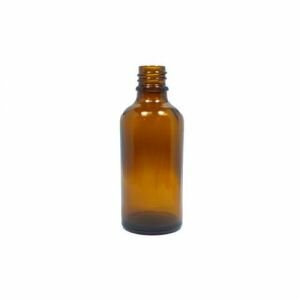 50ml Amber Glass Bottle (18mm)