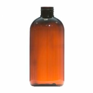 Amber 250ml PET Plastic Standard Boston Bottle (24/410)