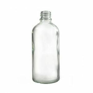 100ml Clear Glass Bottle (18mm)