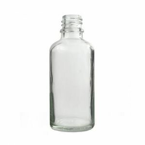 50ml Clear Glass Bottle (18mm)