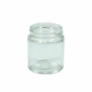 Clear 30ml Glass Ointment Jar