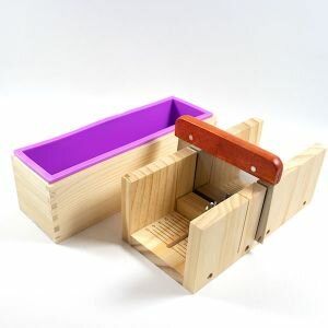 Wooden Silicone Mould with Cutter and Blade Set