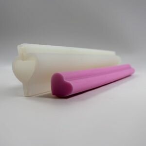 Heart Shaped Mould, Silicone Tube