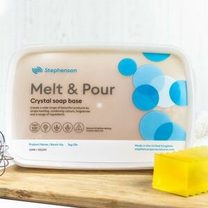 Organic melt and pour soap base in a 1kg block. 