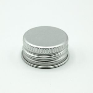 Plain Screwcaps for 24/410 Bottles Aluminium