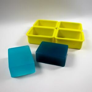 Rectangle Mould, Silicone, Set of 4