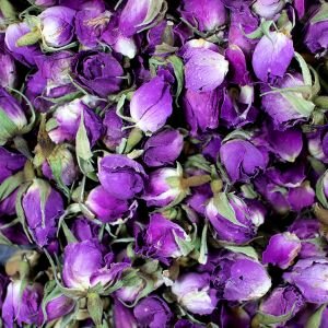 Pink Rose Buds, Dried