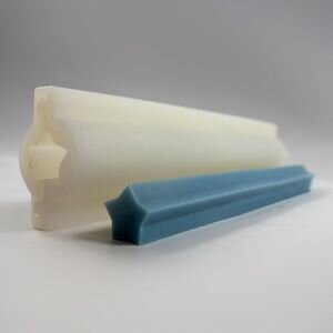 Star Shaped Mould, Silicone Tube