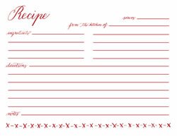 recipe-sheet